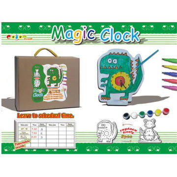 DIY Toy Magic Clock Painted Toy (H2112144)